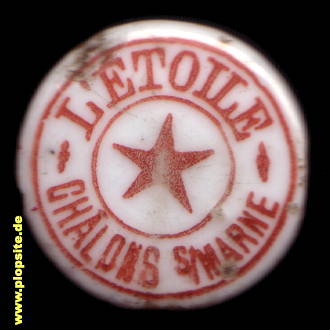 B�ügelverschluss aus: Brasserie de l’Etoile, Pfender-Trampitsch & Cie., Châlons - sur - Marne, Châlons - en - Champagne, Frankreich