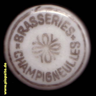 Bügelverschluss aus: Grandes Brasseries-Malteries de Champigneulles S.A., Champigneulles, Frankreich