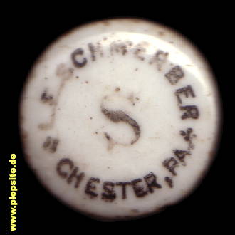 Obraz porcelany z: Chester, PA, L. E. Schmerber,  US, unbekannt, USA