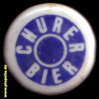 Picture of a ceramic Hutter stopper from: Calanda Bräu, Chur, Coire, Cuira, Switzerland