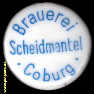 Bügelverschluss aus: Brauerei Scheidmantel, Coburg, Deutschland