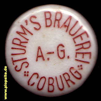 Bügelverschluss aus: Sturms Brauerei AG, Coburg, Deutschland