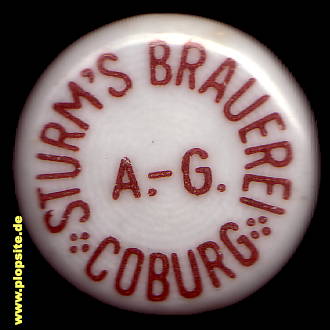 Bügelverschluss aus: Sturms Brauerei AG, Coburg, Deutschland