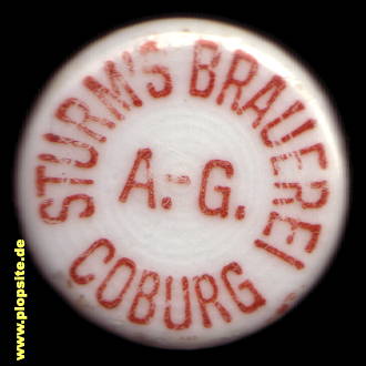 Bügelverschluss aus: Sturms Brauerei AG, Coburg, Deutschland