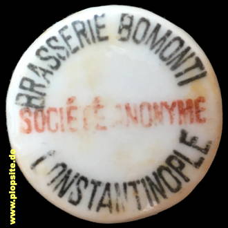 Bügelverschluss aus: Brasserie Bomonti Frères Société anonyme, Constantinopel, Konstantinopel, Istambul, قسطنطينيه, Κωνσταντινούπολη, Türkei