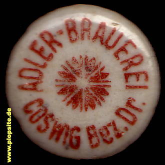 Bügelverschluss aus: Adler-Brauerei, Coswig, Deutschland