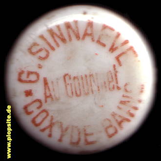 Obraz porcelany z: Coxyde Bains, Sinnaeve au Gourmet,  BE, unbekannt, Belgia