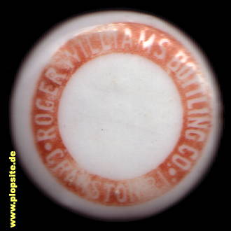B�ügelverschluss aus: Cranston, RI, Roger Williams Bottling Co.,  US, unbekannt, USA