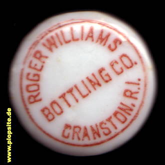 B�ügelverschluss aus: Cranston, RI, Roger Williams Bottling Co.,  US, unbekannt, USA
