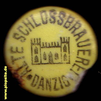 Bügelverschluss aus: Alte Schloßbrauerei , Danzig, Gdańsk, Polen