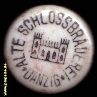 Obraz porcelany z: Alte Schloßbrauerei, Danzig, Gdańsk, Polska
