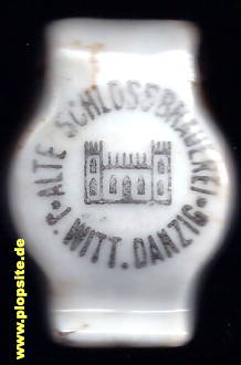 Obraz porcelany z: Alte Schloßbrauerei, Danzig, Gdańsk, Polska