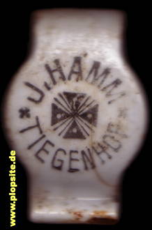 Bügelverschluss aus: Brauerei Jacob Hamm, Danzig - Tiegenhof, Nowy Dwór Gdański, Polen