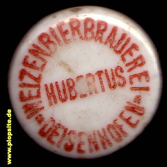 Bügelverschluss aus: Weizenbierbrauerei Hubertus, Kaspar Gmeineder, Deisenhofen, Oberhaching, Deutschland