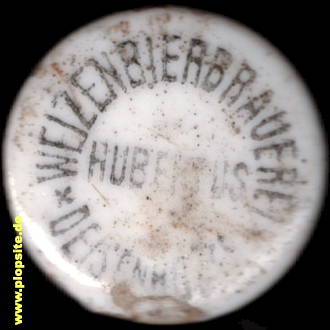 Bügelverschluss aus: Weizenbierbrauerei Hubertus, Deisenhofen, Oberhaching, Deutschland