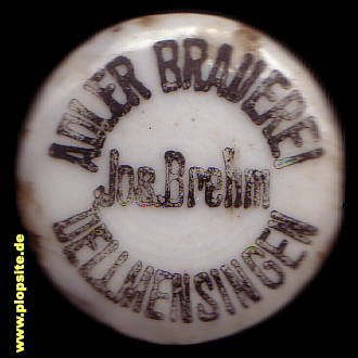 Bügelverschluss aus: Adler Brauerei Brehm, Dellmensingen, Deutschland