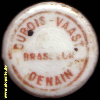Bügelverschluss aus: Brasserie Dubois-Vaast, Denain, Dening, Frankreich