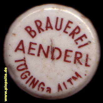 Bügelverschluss aus: Brauerei Aenderl , Dietfurt - Töging, Deutschland