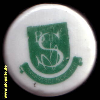 Picture of a ceramic Hutter stopper from: Brauerei Socher  , Dietmannsreid, Germany