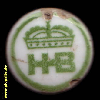 BÜgelverschluss aus: Kronenbrauerei Heinrich Haubach, Dillenburg, Deutschland