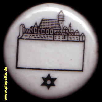 Picture of a ceramic Hutter stopper from: Brauhaus, Dinkelsbühl, Germany