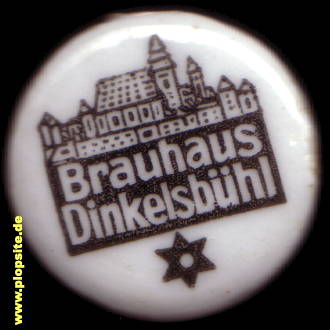 Picture of a ceramic Hutter stopper from: Brauhaus, Dinkelsbühl, Germany