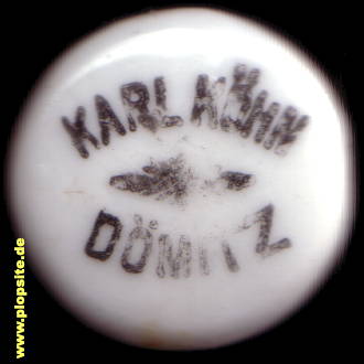 Bügelverschluss aus: Waldschloßbrauerei Karl Köhn , Dömitz, Döms, Deutschland