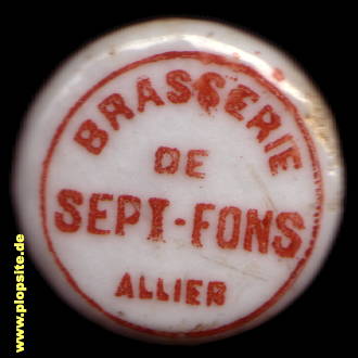 Bügelverschluss aus: Brasserie de Sept-Fons, Dompierre - sur - Besbre, Allier, Frankreich