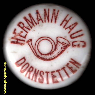 Bügelverschluss aus: Brauerei zum Waldhorn, Hermann Haug, Dornstetten, Römerstein, Deutschland