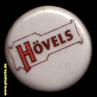 Picture of a ceramic Hutter stopper from: Hövels Hausbrauerei, Dortmund, Germany