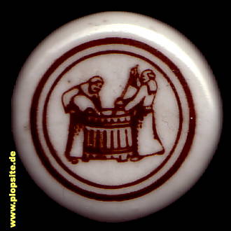 Picture of a ceramic Hutter stopper from: Stiftsbrauerei Clarissen Alt, Dortmund, Germany