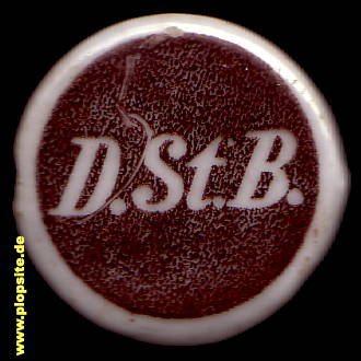 Picture of a ceramic Hutter stopper from: Stiftsbrauerei D. St. B, Dortmund, Germany