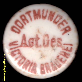 Bügelverschluss aus: Victoria Brauerei AG, Dortmund, Deutschland