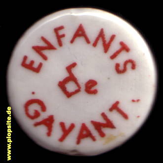 Bügelverschluss aus: Grande Brasserie Coopératives des Enfants de Gayant, Douai, Dowaai, Douay, Frankreich