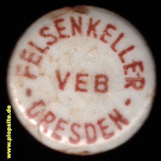 Bügelverschluss aus: VEB Felsenkeller Brauerei, Dresden, Deutschland
