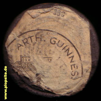 Bügelverschluss aus: Guinness Sons & Co. Ltd., Dublin, Irland