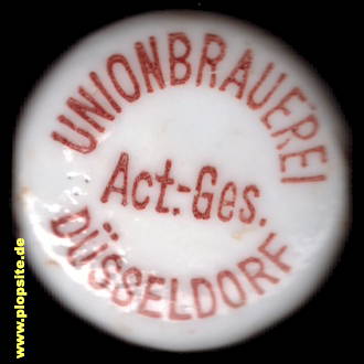 Bügelverschluss aus: Unionsbrauerei AG, Düsseldorf, Deutschland