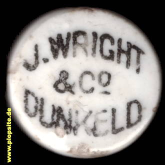 B�ügelverschluss aus: John Wright 6 Co. Ltd., Perth Brewery, Dunkeld, Großbritannien