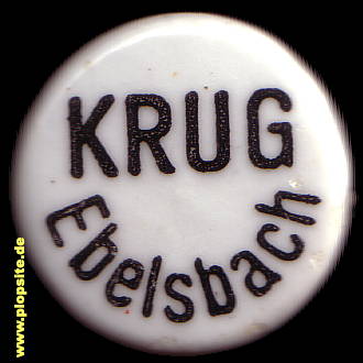 Bügelverschluss aus: Brauerei Krug, Ebelsbach, Deutschland