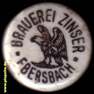 Bügelverschluss aus: Brauerei Zinsner, Ebersbach / Fils, Deutschland