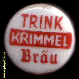 BÜgelverschluss aus: Brauerei Krimmel, Ebingen, Albstadt, Deutschland