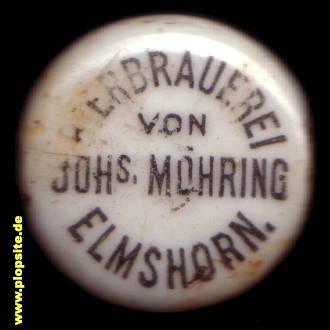 Bügelverschluss aus: Braunbierbrauerei & Preßhefefabrik Johs. Möhring, Elmshorn, Deutschland
