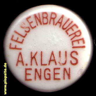 Bügelverschluss aus: Felsenbrauerei Klaus, Engen, Deutschland
