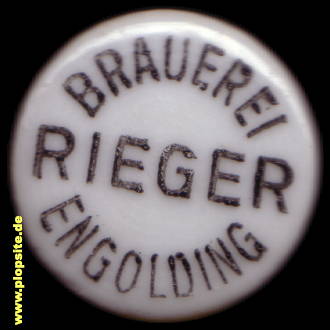 Bügelverschluss aus: Brauerei Rieger, Engolding, Buchbach, Deutschland