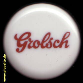 Obraz porcelany z: Grolsche Bierbrouwerij, Enschede, Enscheid, Eanske, Holandia