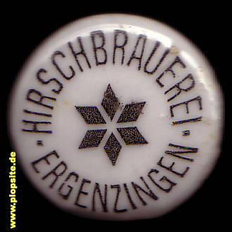 Bügelverschluss aus: Hirschbrauerei, Ergenzingen, Rottenburg / Neckar, Deutschland