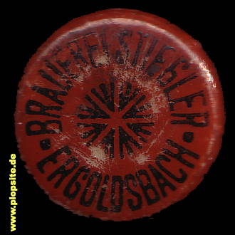 Picture of a ceramic Hutter stopper from: Brauerei Stiegler, Ergoldsbach, Germany