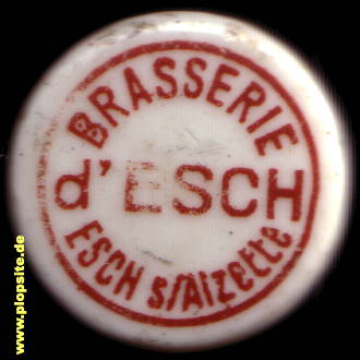 Bügelverschluss aus: Brasserie d'Esch , Esch - sur - Alzette, Esch/Uelzecht, Esch/Eltz, Luxemburg