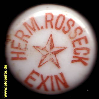 Bügelverschluss aus: Brauerei Hermann Rosseck, Exin, Kcynia, Polen