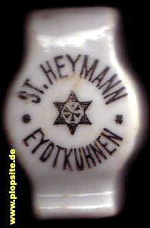 Obraz porcelany z: Brauerei St. Heymann AG, Eydtkuhnen, Tschernyschewskoje, Чернышевское, Rosja